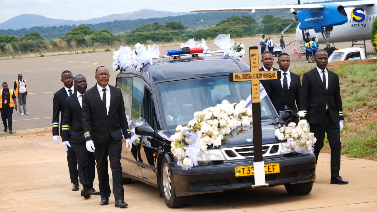 Mwili wa Mhe Jenista Mhagama wapokelewa Ruvuma/Simanzi kwa wananchi