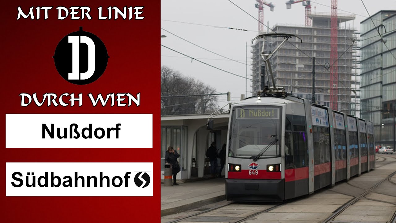 Mit der Linie D durch Wien - Nußdorf, Beethovengang - Südbahnhof (2008) | Wiener Grantler