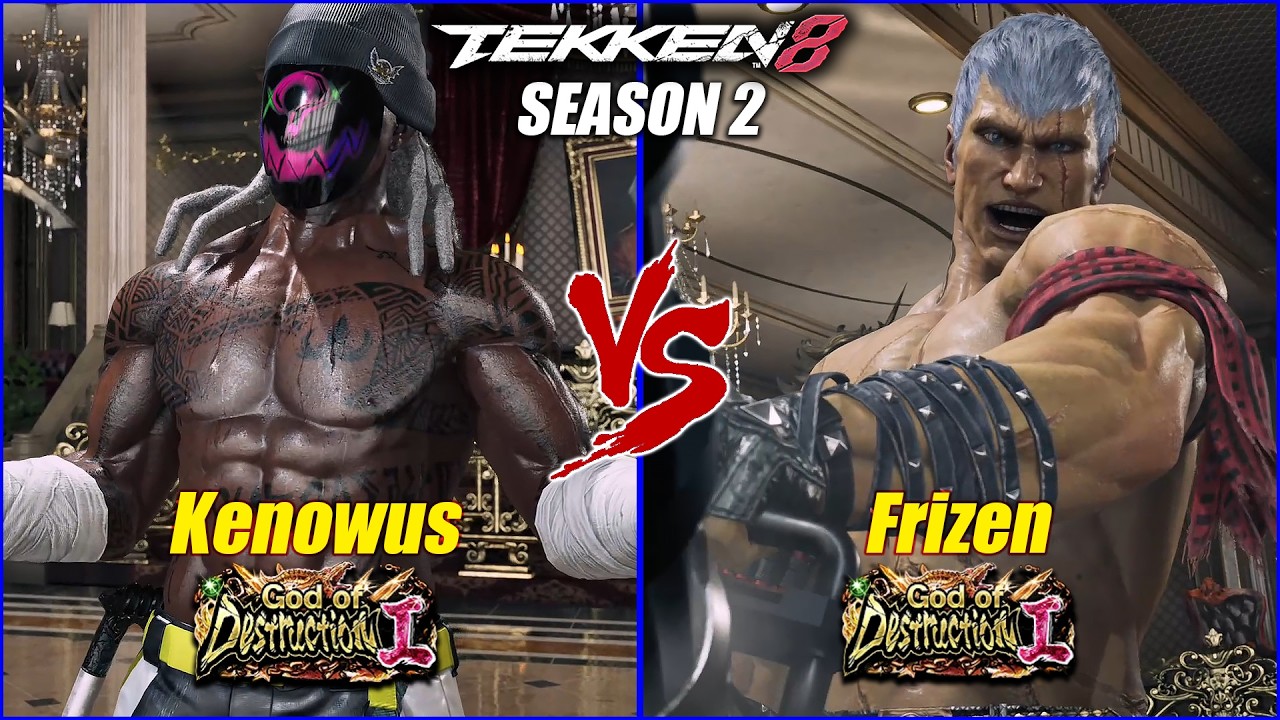 TEKKEN 8 • Leroy (Kenowus) vs Bryan (Frizen) • Gameplay [ SEASON 2 ] Online Rank Match