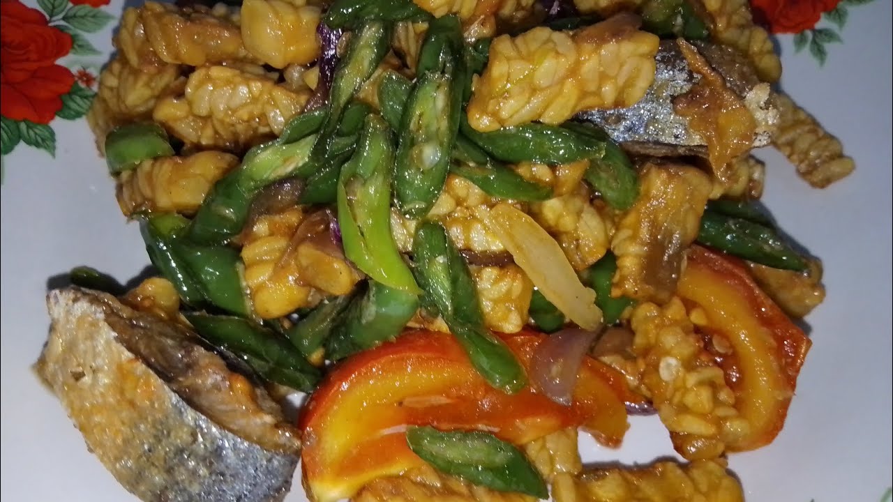 TEMPE + TAHU + IKAN ASIN PEDA DIMASAK GINI AJA ENAK 