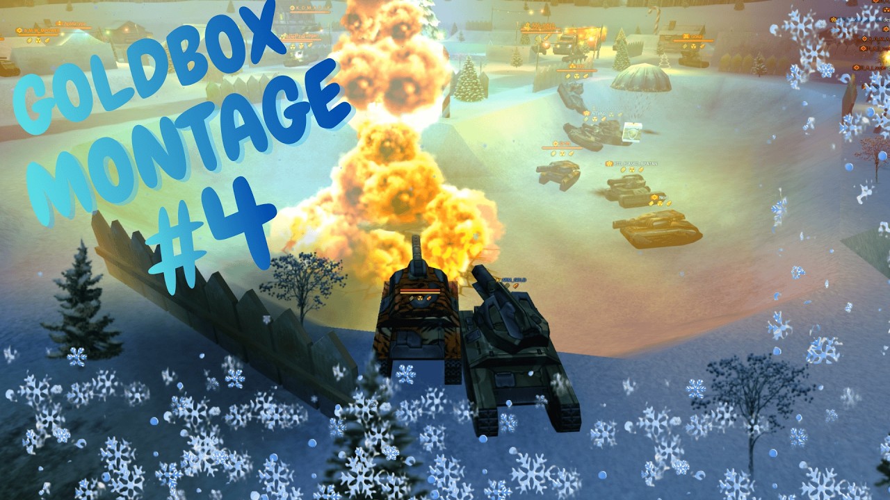 Tanki Online Goldbox Montage #4 (New Year)