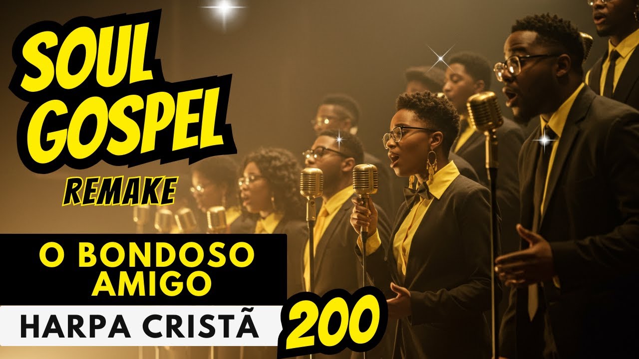O BONDOSO AMIGO 🙏 Remake - Harpa Cristã Nº200 | Soul Gospel