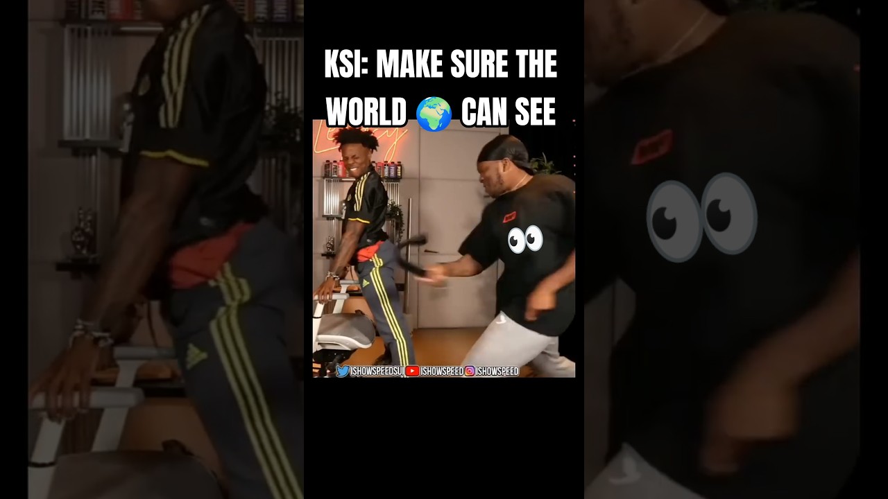 KSI takes Revenge on iShowSpeed, Demonstrates Belting The Right Way #ishowspeed #ksi