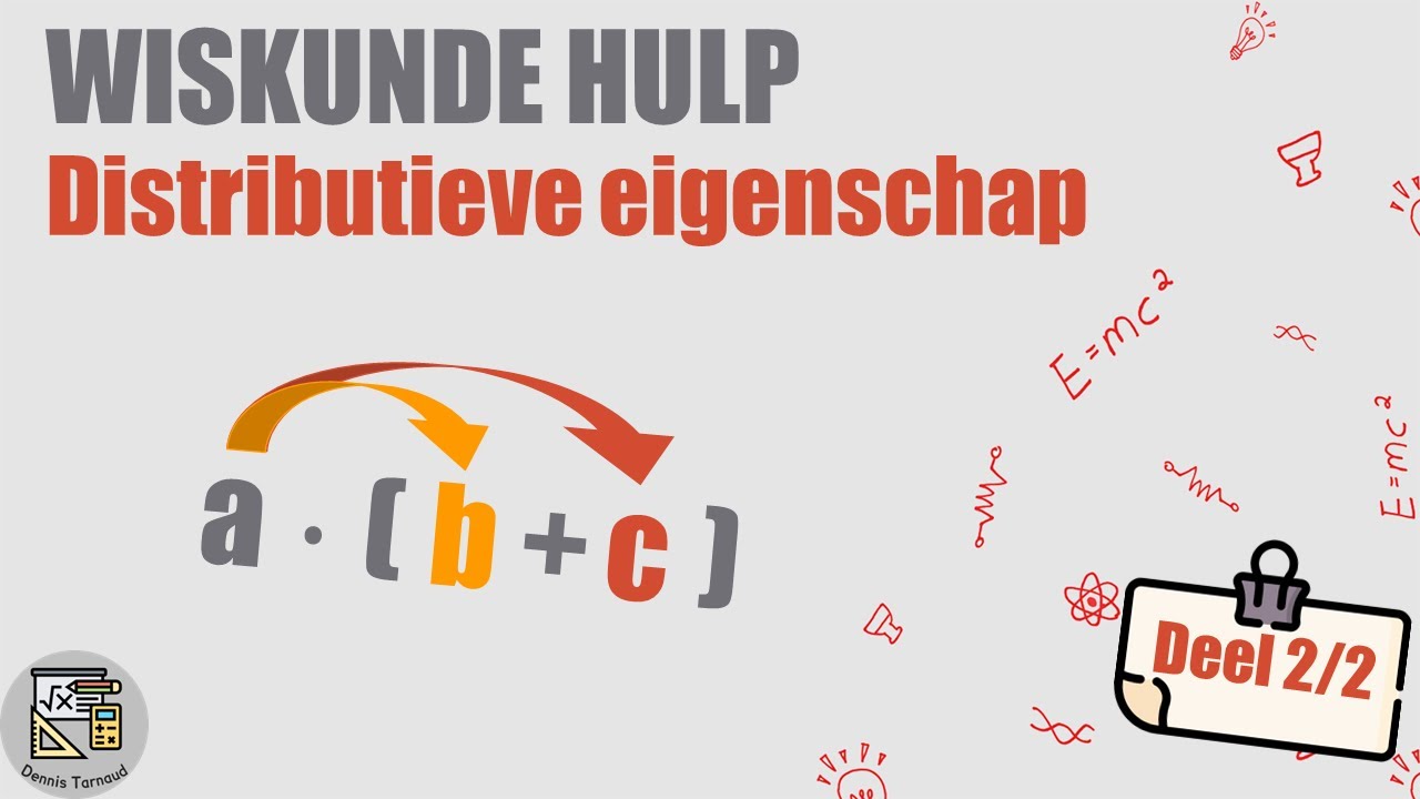 De Distributieve Eigenschap - Theorie (Woorden & Symbolen)