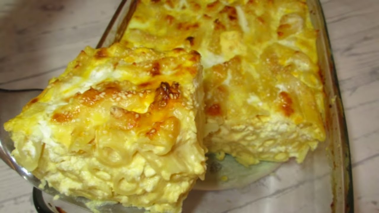 ZAPEČENE MAKARONE SA SIROM U RERNI (RECEPT)