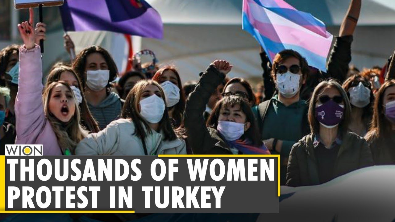 Protests in Turkey as it withdraws from treaty to prevent violence against women | WION World News