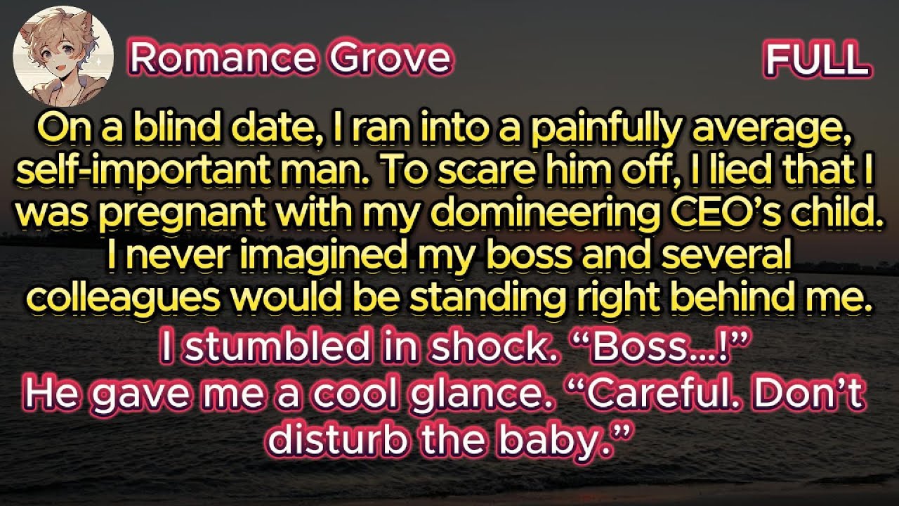 On a blind date with a smug nobody, I lied I was pregnant with my cold, domineering CEO’s baby.