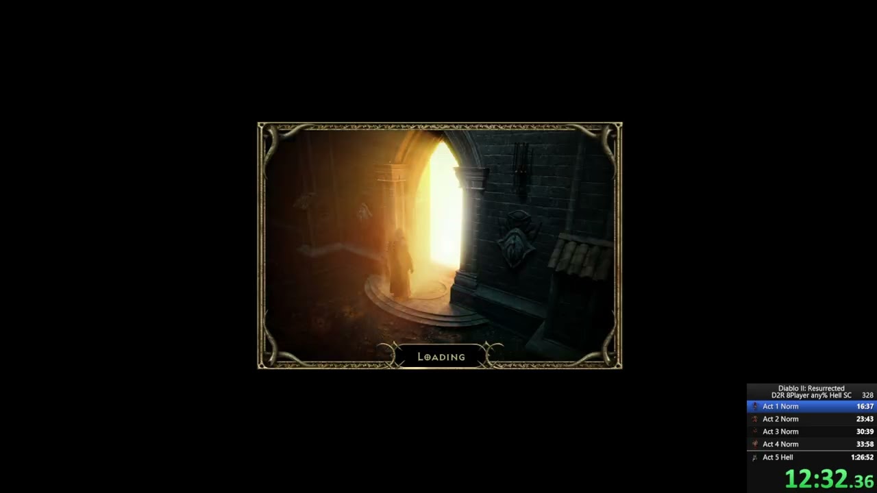 Diablo II Resurrected: 8-Man Speedrun in 1:25:25