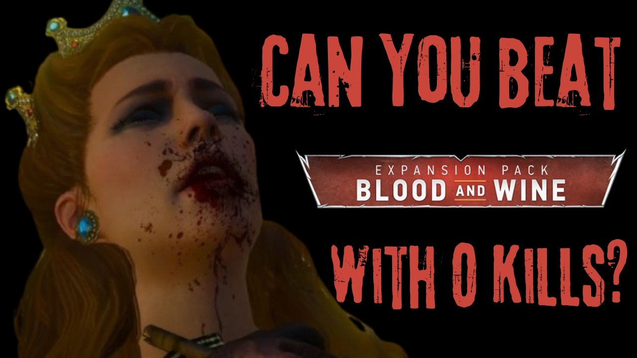Is it possible to beat Blood and Wine without killing enemies?