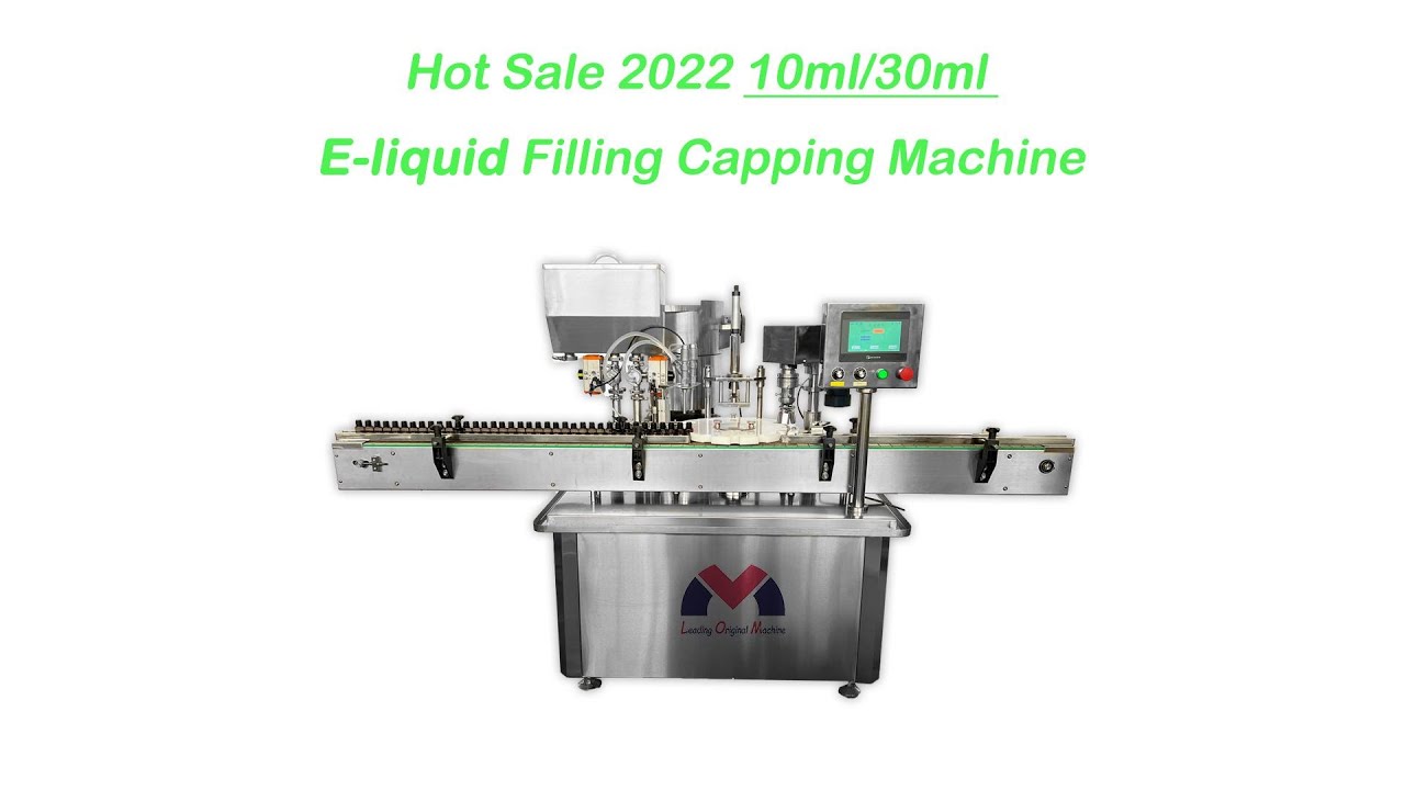 How to finish filling and capping for 10ml/30ml/60ml/100ml/120ml chubby gorilla bottles