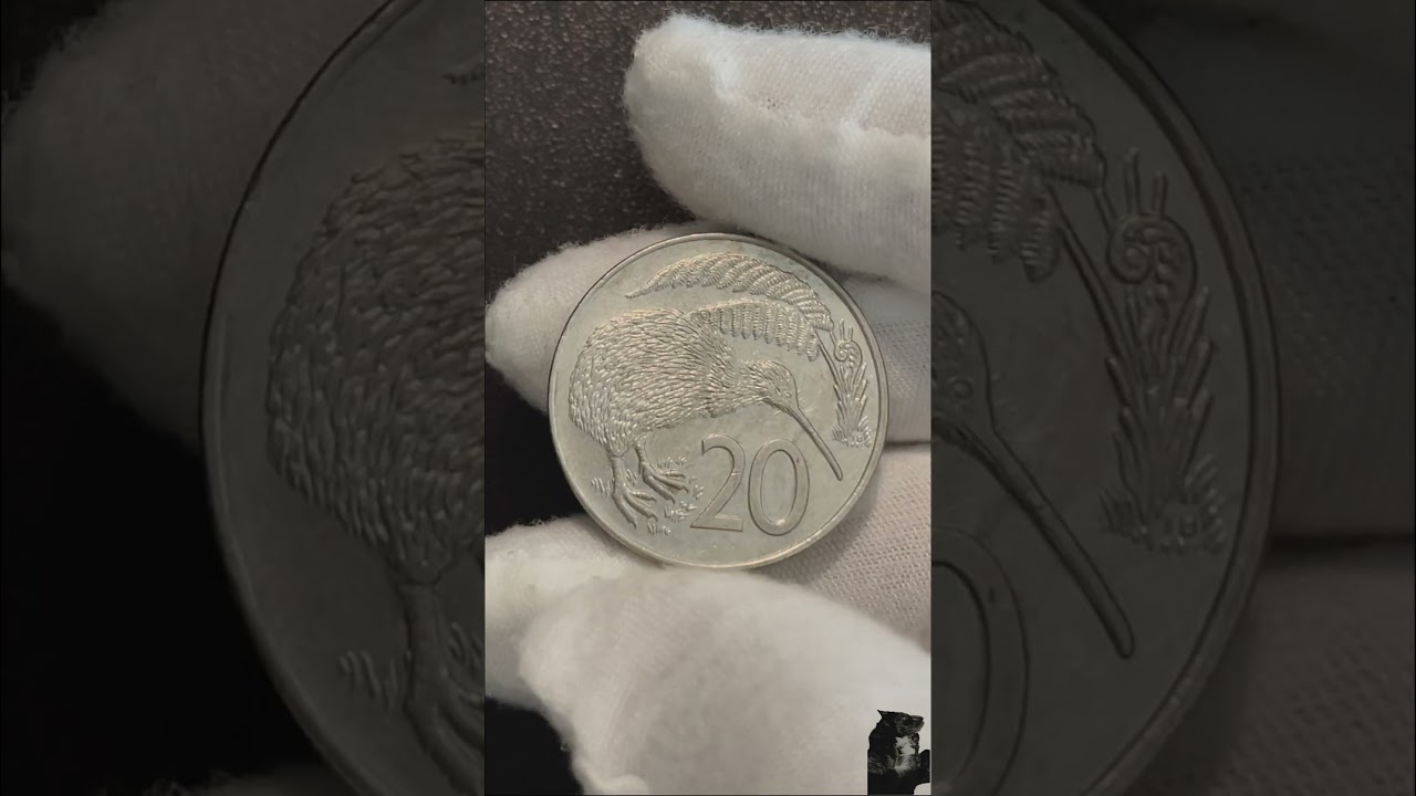 World Coin: 1988, 20 cents, New Zealand