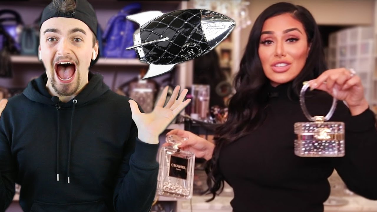 Reacting to Huda Beauty's Closet Tour (THIS IS THE MOST INSANE CLOSET I'VE EVER SEEN)