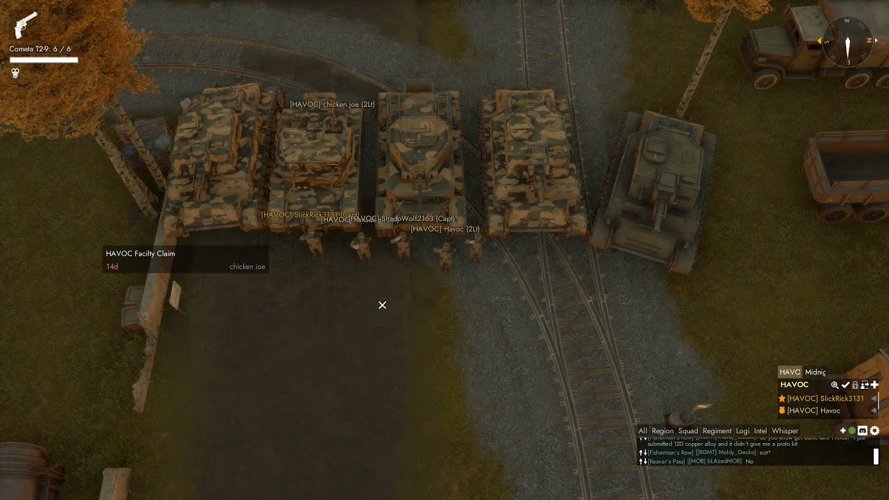 Foxhole War 128 Insane HAVOC Flank.