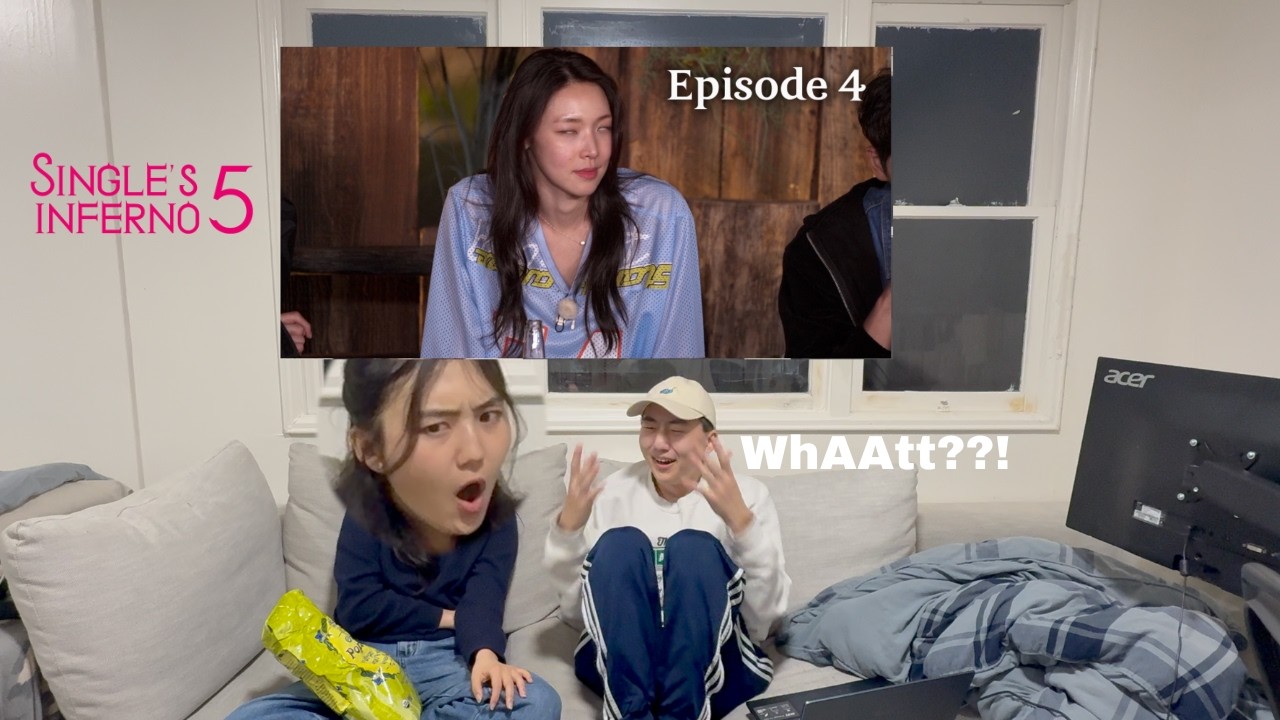 the TRUTH or DARE game by the campfire was CRAAZY 🤯  Reacting to Singles Inferno Season 5 Ep 4