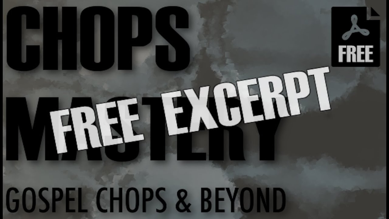 Drum Chops Mastery – Gospel Chops & Beyond - Free Pdf and Video Excerpt