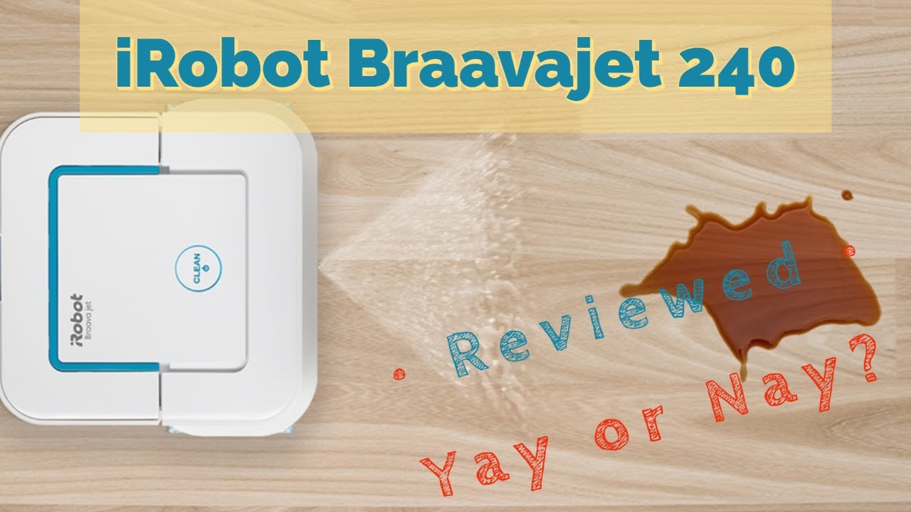 Обзор робота-швабры iRobot Braava Jet 240 — 3 месяца эксплуатации!