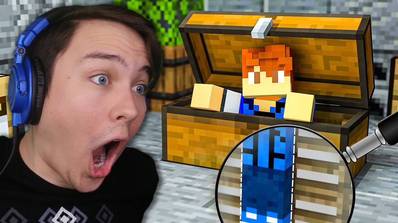 My friends built hidden Minecraft bases... Last one found wins!