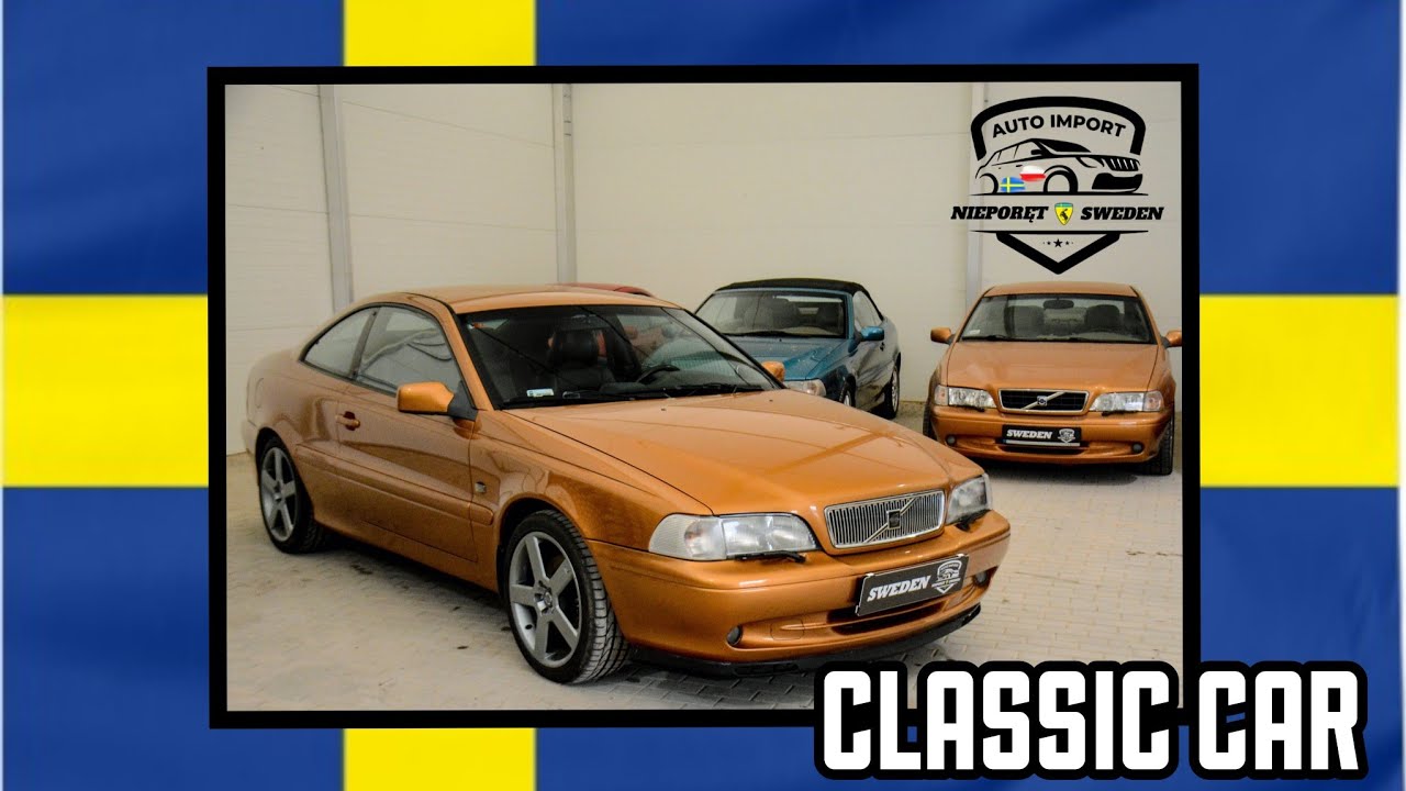 Presentation VOLVO C70 T5 2,3T 240KM Manuell SAFFRON PEARL Auto Import SWEDEN