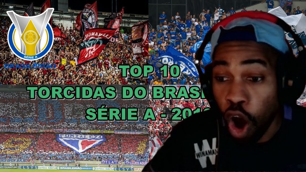 American Reacts To TOP 10 Torcidas do Brazil