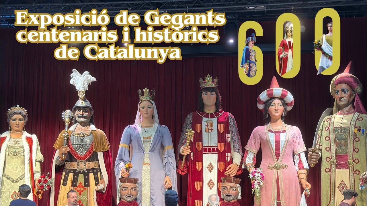 Exposició de Gegants centenaris i històrics de Catalunya 2024