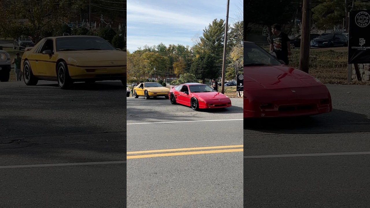 LS swapped Pontiac Fiero #classiccars #customcars #chevy #cars