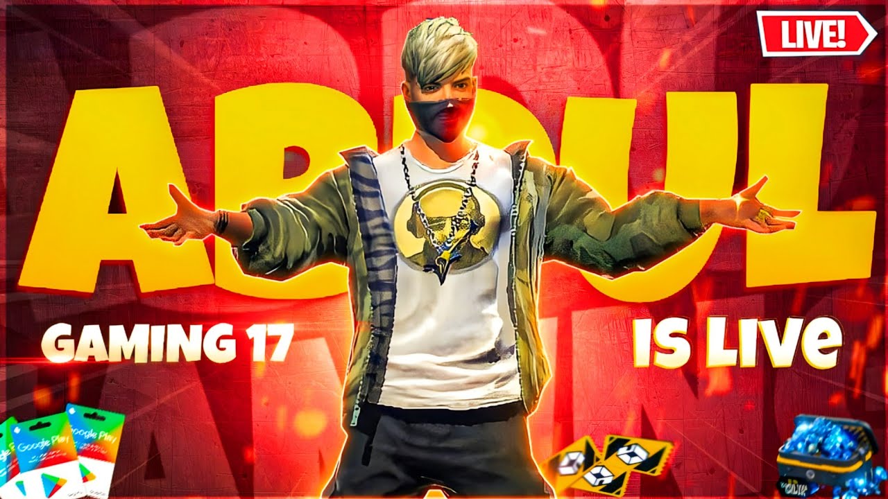 🛑 Live stream 💎 Giveaways 🥳 in freefire 🔥 telugu  1V2 అడు REDEEM 🤑 గెలువు #abdulgaming17 #freefire