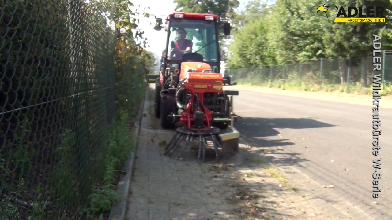 ADLER Wildkrautbürste W-Serie