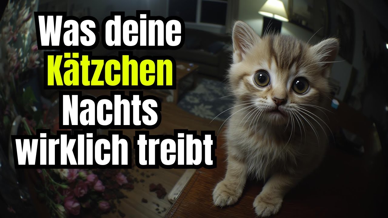 Was macht deine Katze wirklich nachts, wenn du schläfst