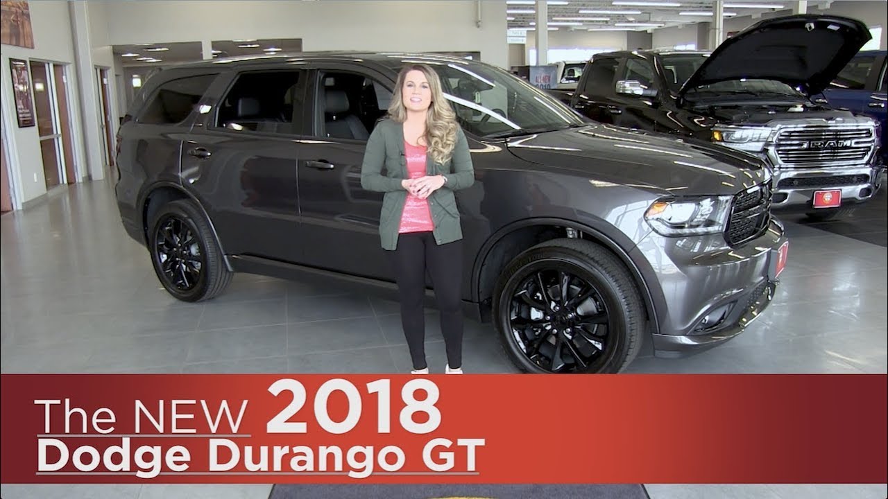 New 2018 Dodge Durango GT - Minneapolis, Elk River, Coon Rapids, St Paul, St Cloud, MN - Review
