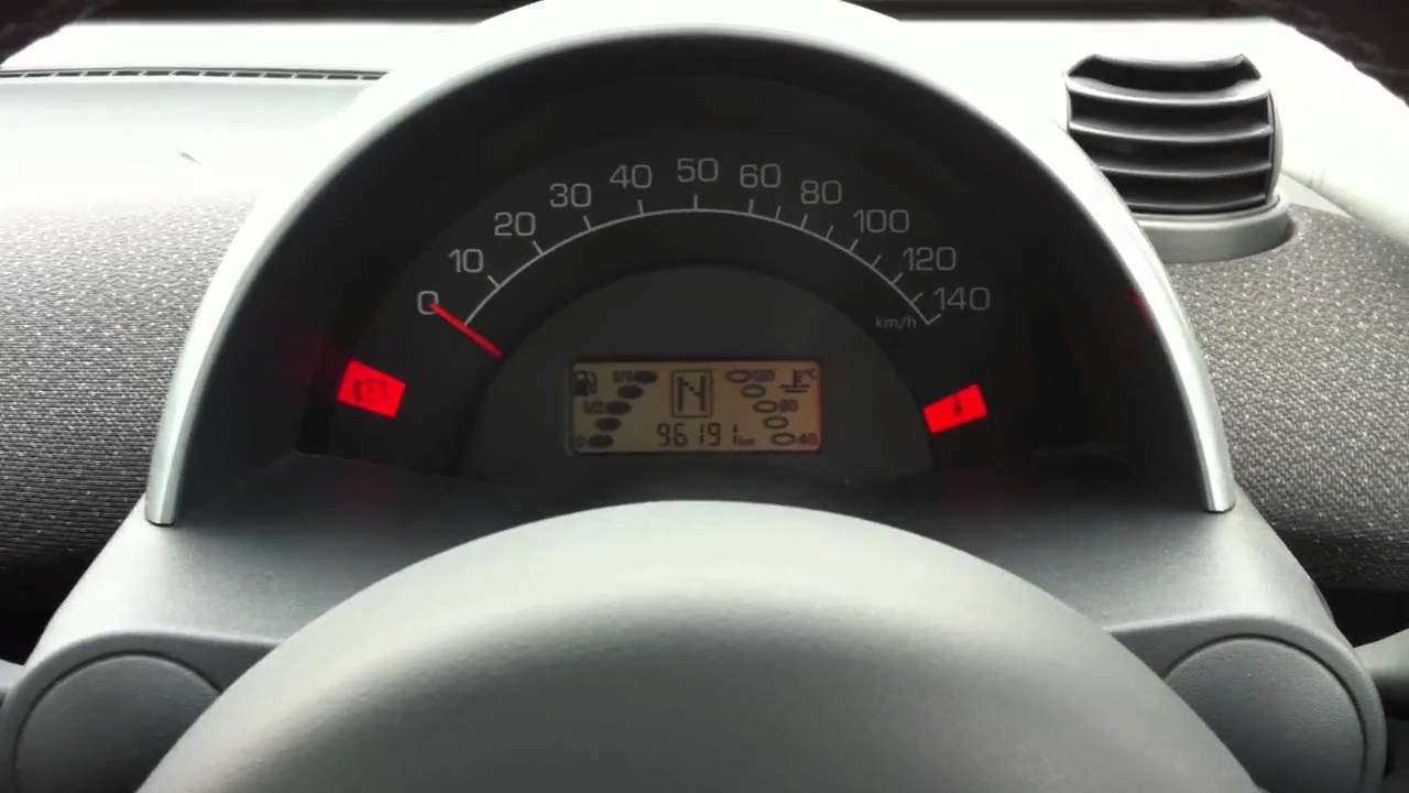 2002 MCC Smart 0.6 Coupe MC01M speedometer