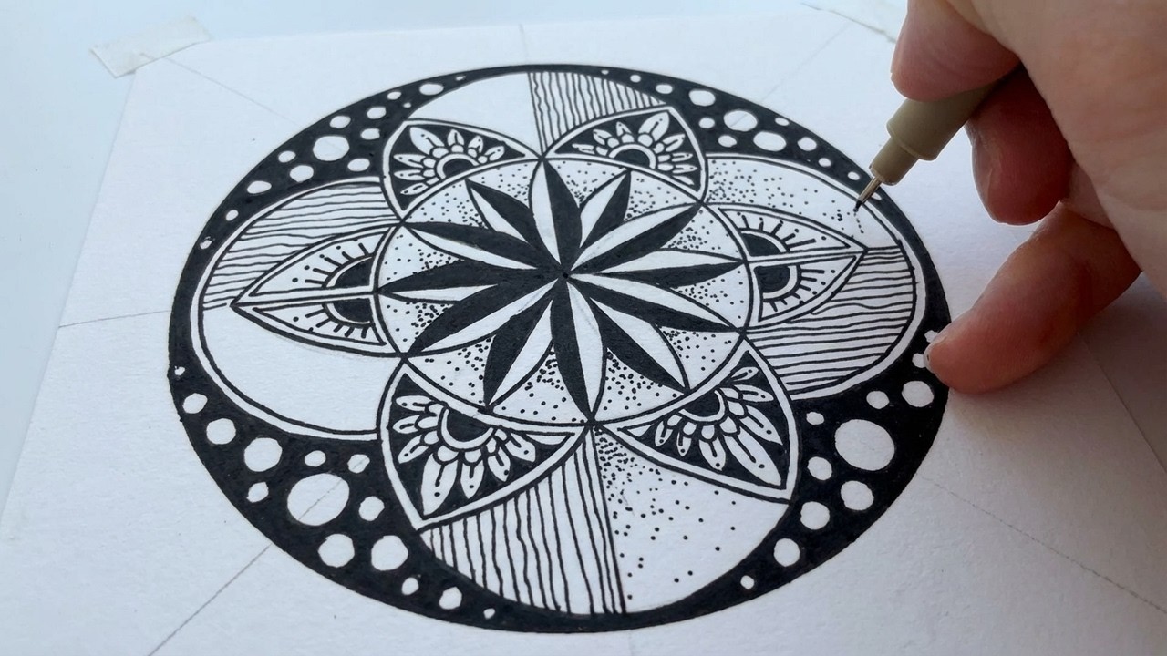 Don't Know What to Draw? Try This EASY Pattern