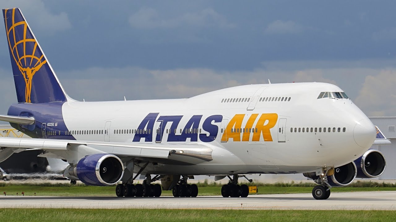 {TrueSound}™ MASSIVE Atlas Air Boeing 747-400 Takeoff from Ft. Lauderdale