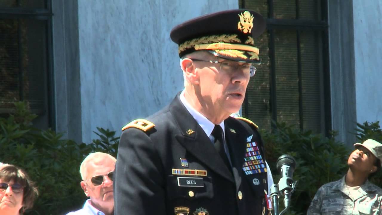 MG Raymond F. Rees retirement speech