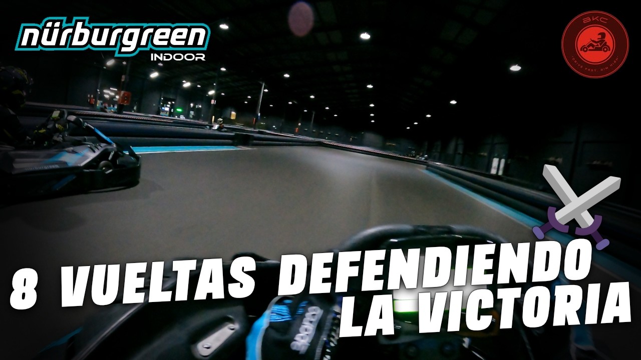 ¿Podré defender la pole con un kart lento? ⚡ | BKC GP5 Nurburgreen Indoor