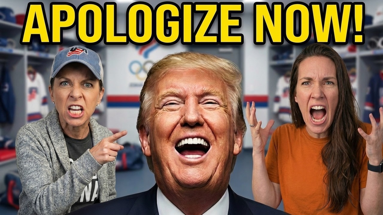 TikTokers Demand Apology After Trump Jokes About Women&rsquo;s Hockey &mdash; Men&rsquo;s Team Caught in Backlash