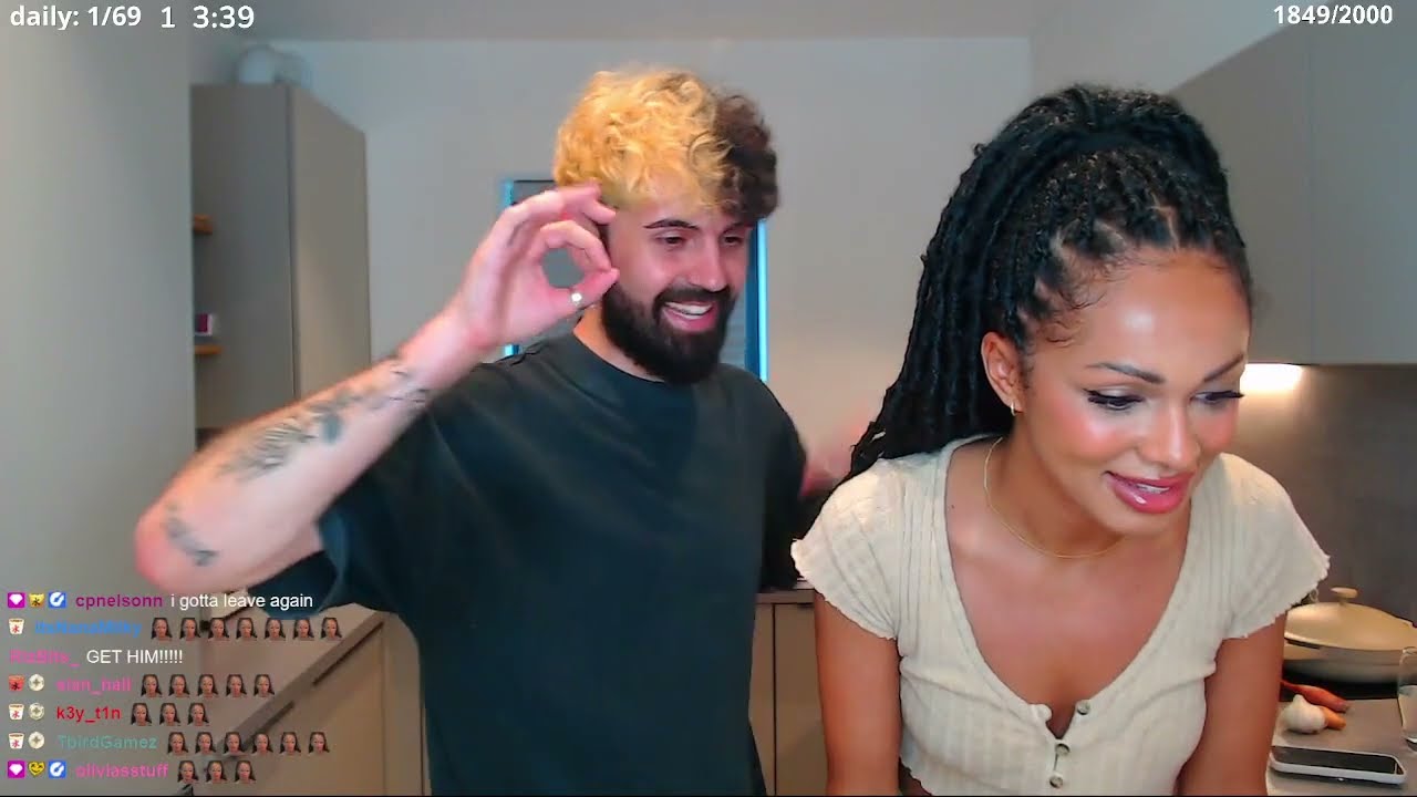 Koji Cooking Stream With Girlfriend Abby - (FULL TWITCH VOD)