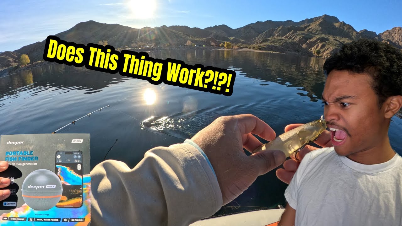 Deeper Max Sonar: First Look & Reality Check | Willow Beach Striper Fishing