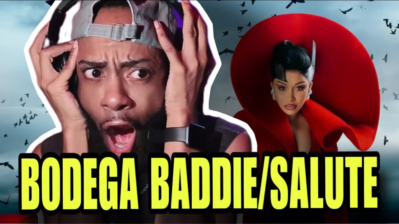 CARDI B - BODEGA BADDIE/SALUTE (REACTION) #amithedrama