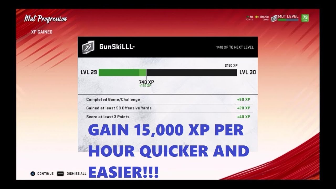 FASTEST WAY TO LEVEL UP IN MADDEN 20!! GET 10,000   15,000 XP AN HOUR DOING THIS SOLO!