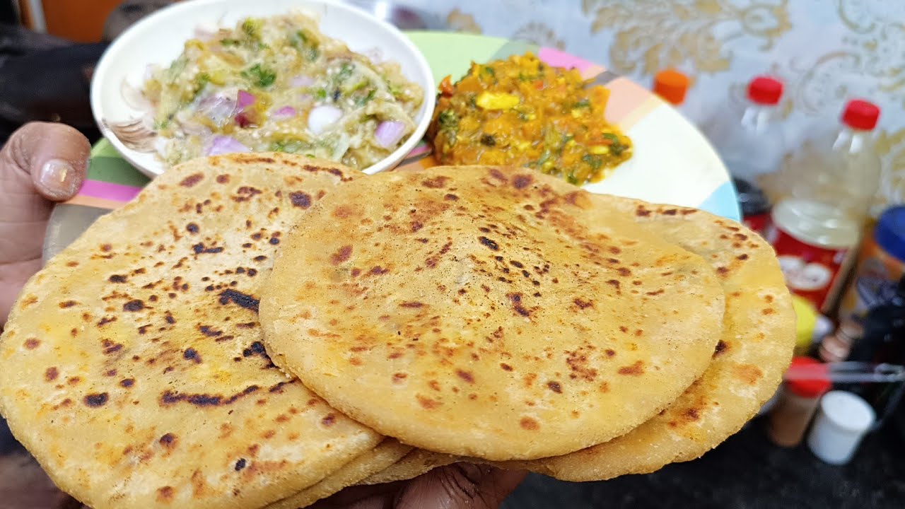 Aaj live mai banaya bilkul special tarike se paneer ke paranthe 