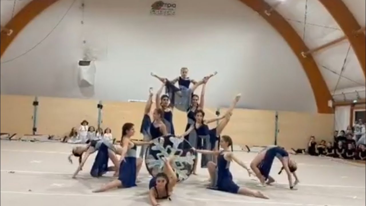 Saggio di ginnastica ritmica Natale 2025