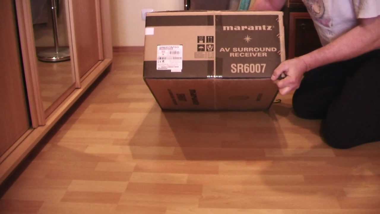 Marantz  SR 6007  unboxing