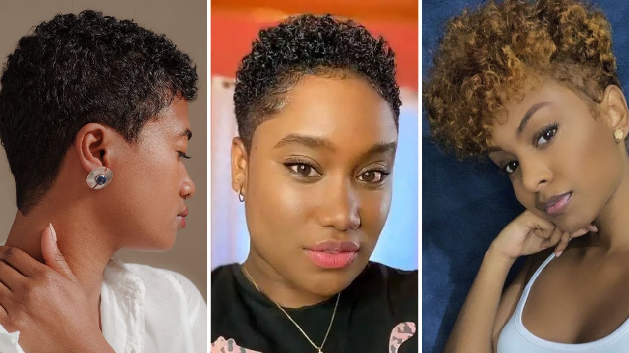 Eye Popping Curly Haircuts For Black Women | Beautiful Tapered And TWA Haircuts For Matured Women.