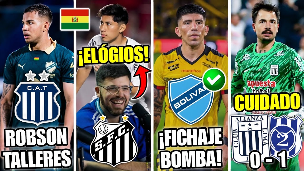 ¡BOMBAZO!🚨ROBSON FICHARÍA por TALLERES | LA COBRA SE RINDE ANTE MIGUELITO | ¡BOLIVAR QUIERE a OYOLA!