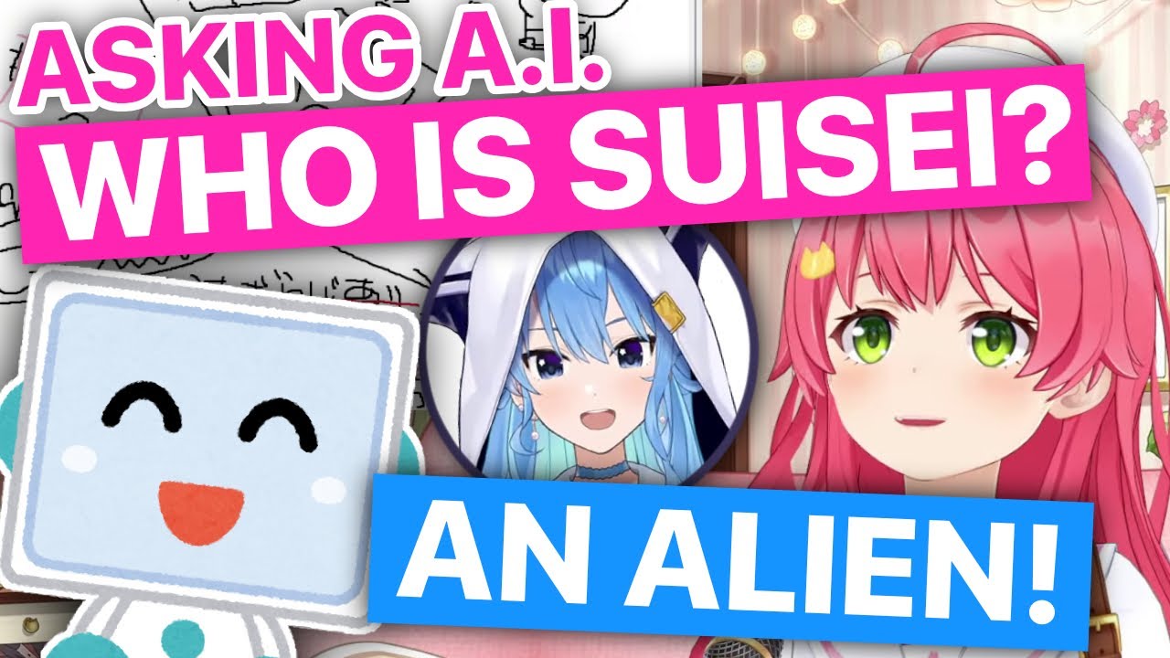 Miko Surprised A.I. Calls Suisei An ALIEN (Sakura Miko / Hololive) [Eng Subs]