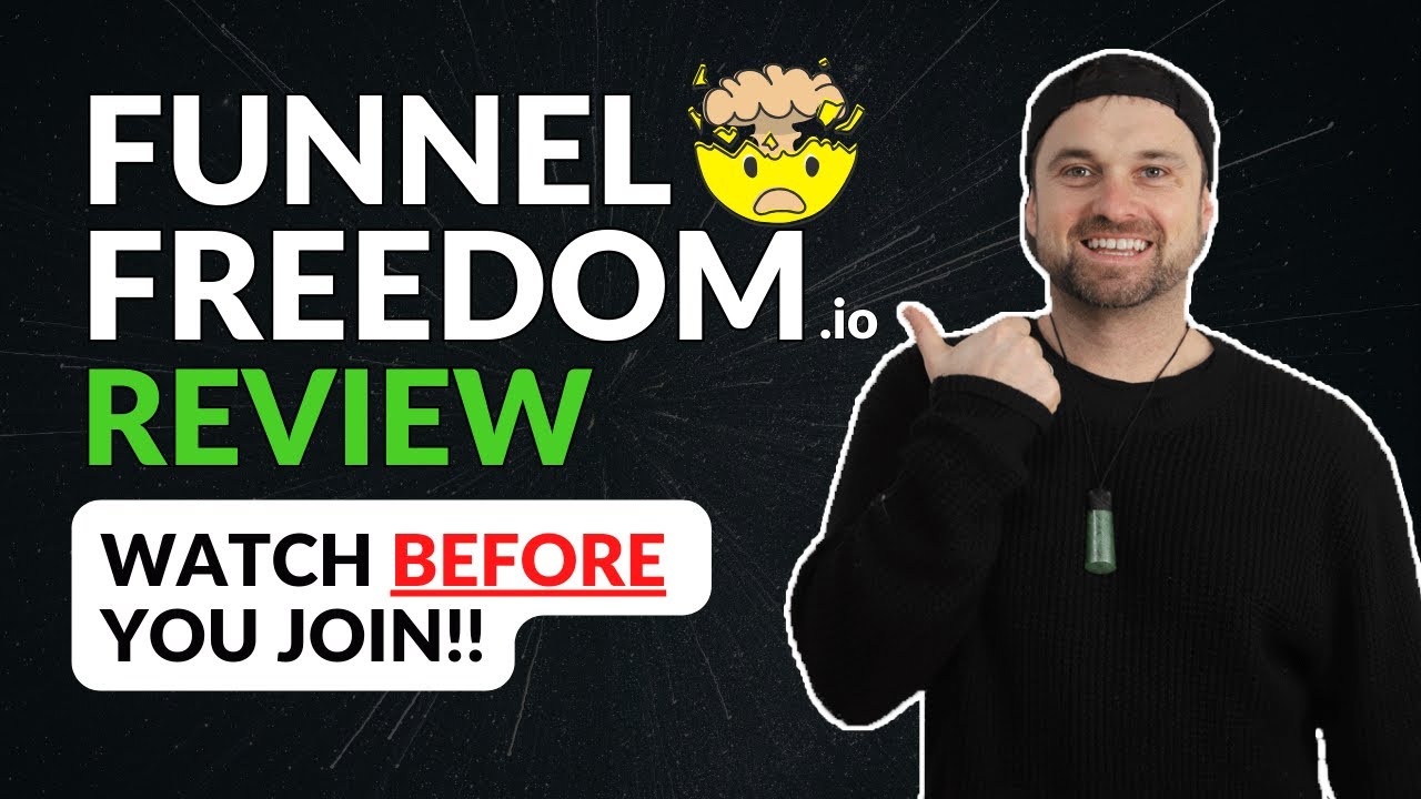 Funnel Freedom Review ❇️ Watch This BEFORE You Join 😱