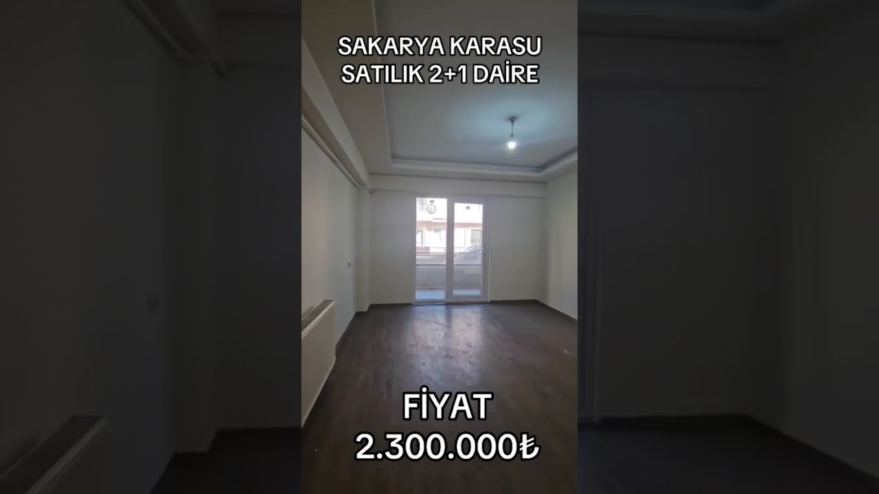Sakarya karasu satılık 2+1 iletişim sevde hanım 05464309193