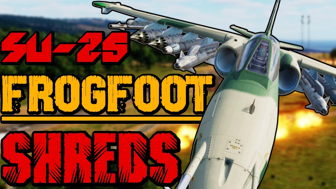 Accidental Air Superiority: Su-25 A/T FROGFOOT DOMINATING the GROUND... and SKIES? | DCS | PvP | 4K