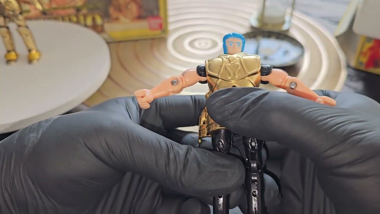 Unboxing Camus de Acuario Japón vintage #bandas # saintseiya # caballerosdecristal # vintage