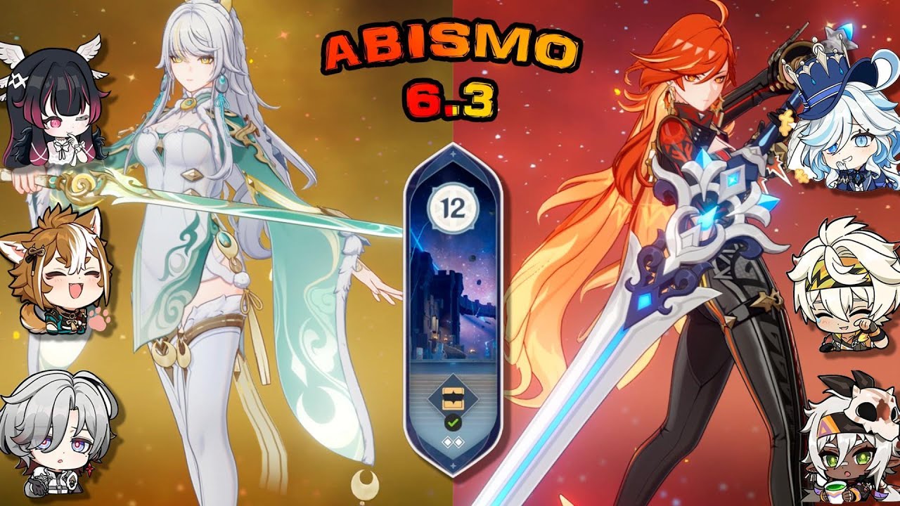 ZIbai C0-R1 & Mavuika C0 | Abismo Espiral 6.3 | Genshin Impact